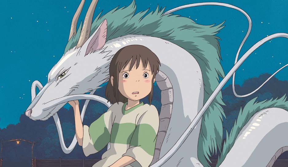 chihiro et haku en dragon